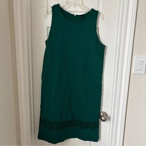 Ann Taylor Green Midi Dress